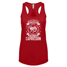 Racerback Capricorn Zodiac Astrology Womens Tank Top