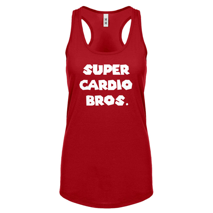 Racerback Super Cardio Bros. Womens Tank Top