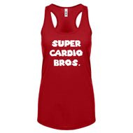 Racerback Super Cardio Bros. Womens Tank Top