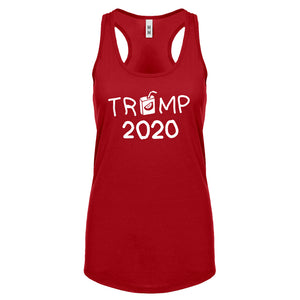 Trump 2020 Juice Box Womens Racerback Tank Top