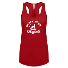 Black Rock Desert Womens Racerback Tank Top