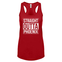 Straight Outta Phoenix Womens Racerback Tank Top
