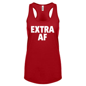 Extra AF Womens Racerback Tank Top