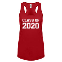 Racerback Class of 2020 Womens Tank Top