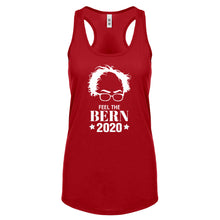Feel the Bern 2020 Womens Racerback Tank Top