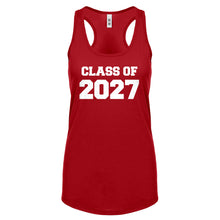 Class of 2027 Womens Racerback Tank Top