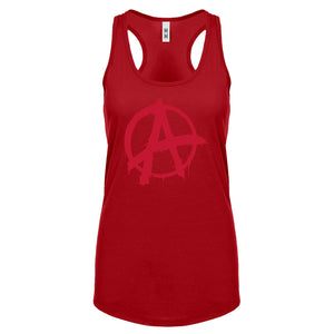 Racerback Anarchy Womens Tank Top