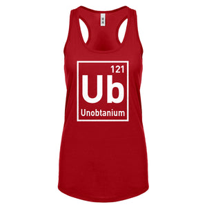 Racerback Unobtanium Womens Tank Top