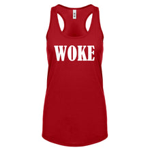 Woke Womens Racerback Tank Top