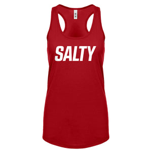 Salty Womens Racerback Tank Top