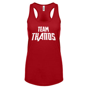 TEAM THANOS Womens Racerback Tank Top
