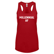 Millennial AF Womens Racerback Tank Top