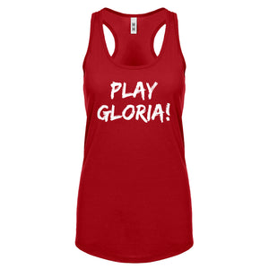 Play Gloria! Womens Racerback Tank Top