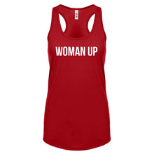 Racerback Woman Up Womens Tank Top