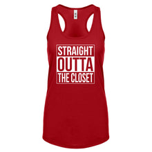 Straight Outta the Closet Womens Racerback Tank Top