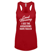 Racerback Good Morning Womens Tank Top