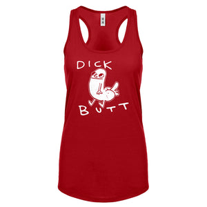 Racerback Dickbutt Womens Tank Top