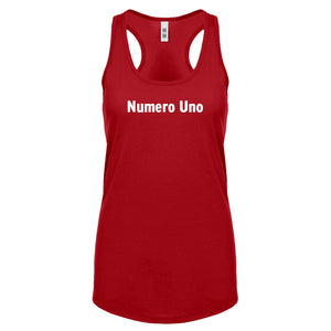Numero Uno Womens Racerback Tank Top