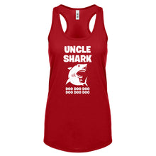 Uncle Shark Womens Racerback Tank Top