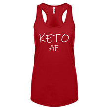 KETO AF Womens Racerback Tank Top