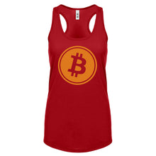 Racerback Bitcoin Womens Tank Top