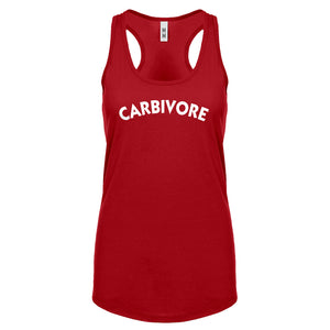 Racerback Carbivore Womens Tank Top