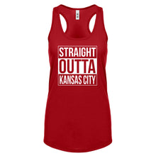 Straight Outta Kansas City Womens Racerback Tank Top