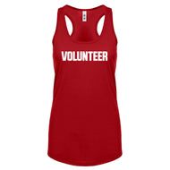 Racerback Volunteer Womens Tank Top