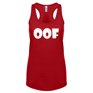 Oof Womens Racerback Tank Top