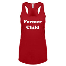 Former Child Womens Racerback Tank Top