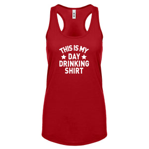 Racerback This is my Day Drinking Shirt Womens Tank Top