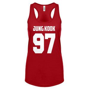 Jung Kook 97 Womens Racerback Tank Top