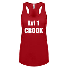 Lvl 1 Crook Womens Racerback Tank Top