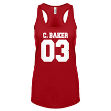 C. BAKER 03 Womens Racerback Tank Top