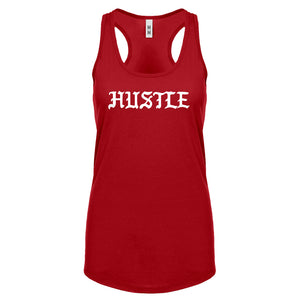 Racerback Gangster Hustle Womens Tank Top