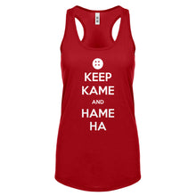 Racerback Keep Kame and Hame Ha Womens Tank Top