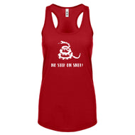Racerback No Step on Snek Womens Tank Top
