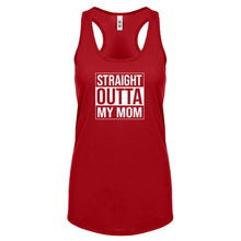 Straight Outta My Mom Womens Racerback Tank Top