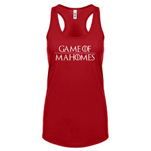 Game of Mahomes Womens Racerback Tank Top
