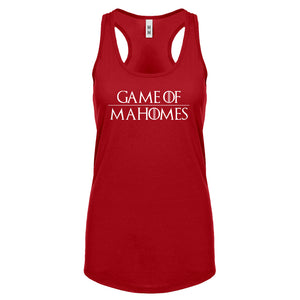 Game of Mahomes Womens Racerback Tank Top