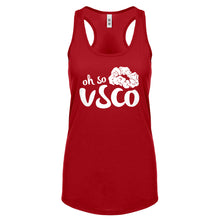 Oh So VSCO Womens Racerback Tank Top