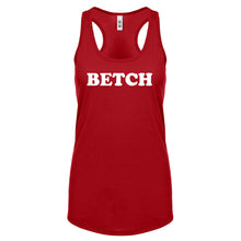 Betch Womens Racerback Tank Top