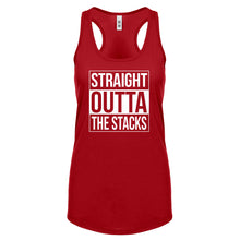Racerback Straight Outta the Stacks Womens Tank Top