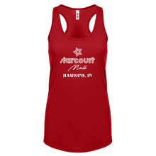 Starcourt Mall Hawkins Indiana Womens Racerback Tank Top