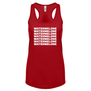 Racerback Watermelone Womens Tank Top
