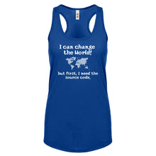 Racerback I Can Change the World Womens Tank Top