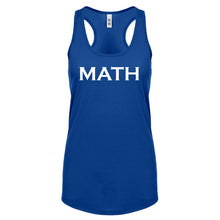 MATH Womens Racerback Tank Top