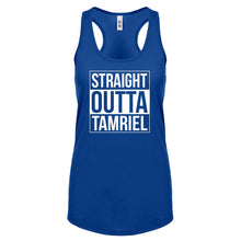 Straight Outta Tamriel Womens Racerback Tank Top