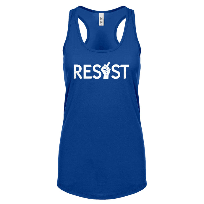 Racerback Resist Finger Womens Tank Top