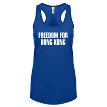 Freedom for Hong Kong Womens Racerback Tank Top